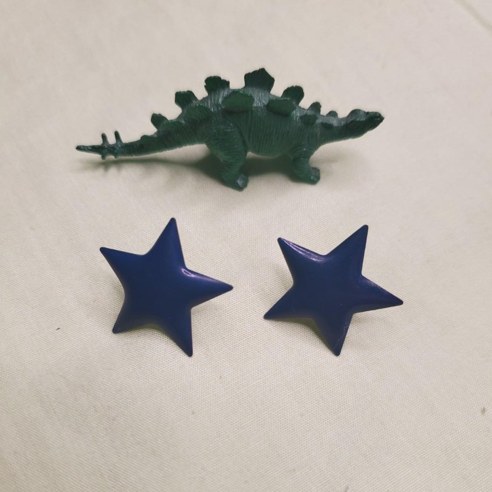 Blue Star Earrings Earrings